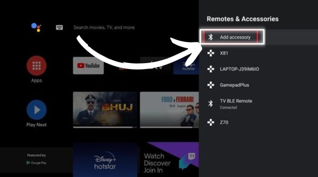 Connect a speaker or headphones to Hisense TV via Bluetooth