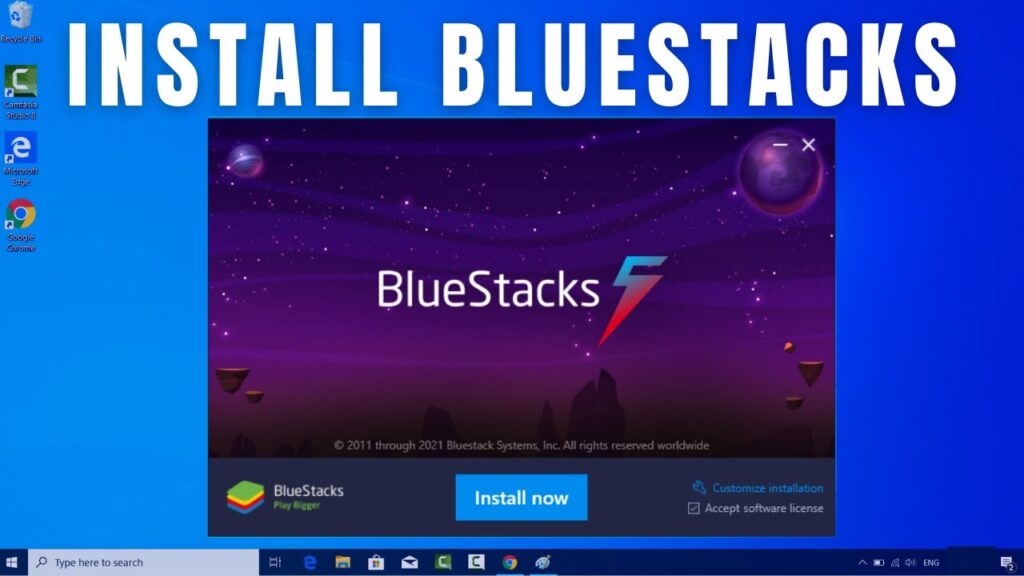 Run Blink on bluestacks