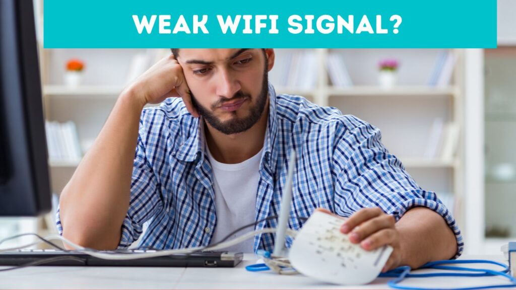 How to fix weak wifi signal on blink?