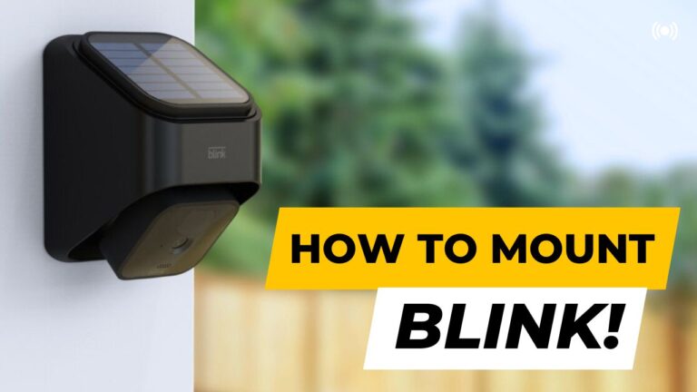 How To Mount Blink Outdoor Camera In minutes (Easiest Way)